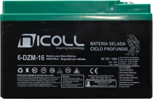 bateria 12V 16ah - 2